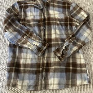 Men's Casual Plaid Button Down Shirt
